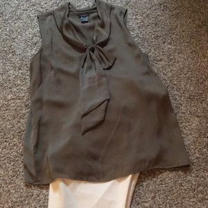 Ann Taylor tie front tank